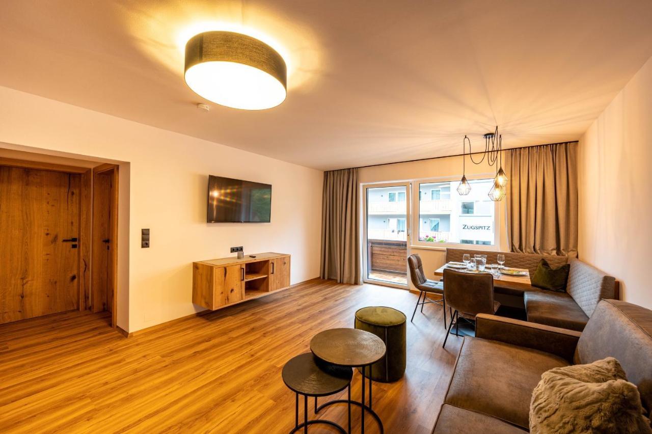 Rustika - Appartements & Spa Ehrwald Dış mekan fotoğraf