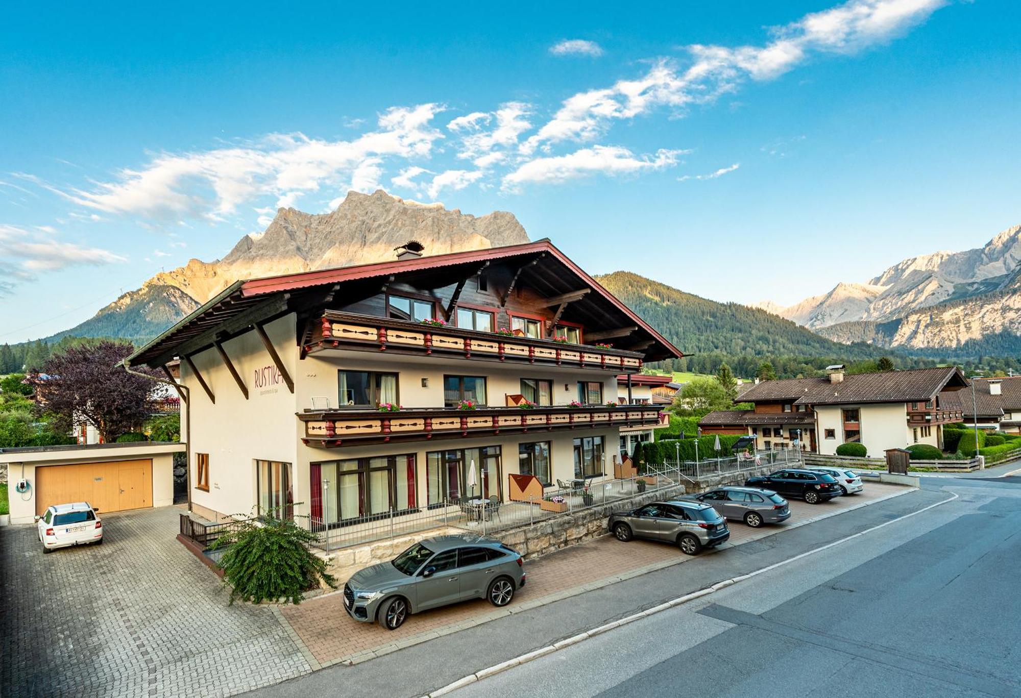 Rustika - Appartements & Spa Ehrwald Dış mekan fotoğraf